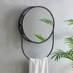 Qelso Round Mirror